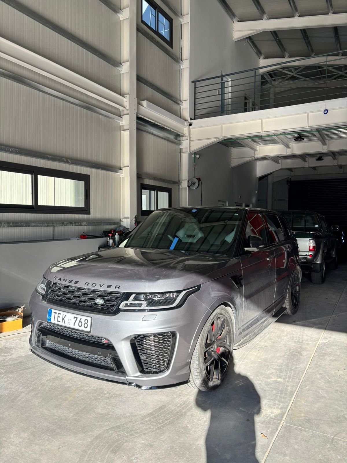 Range Rover Sport after repair