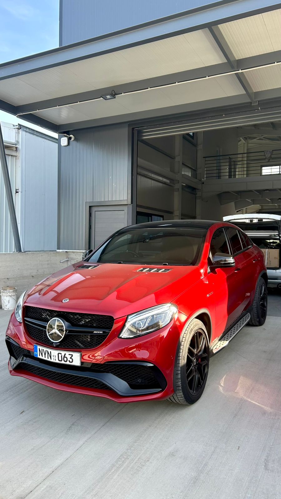 Mercedes-AMG GLE 63 after repair