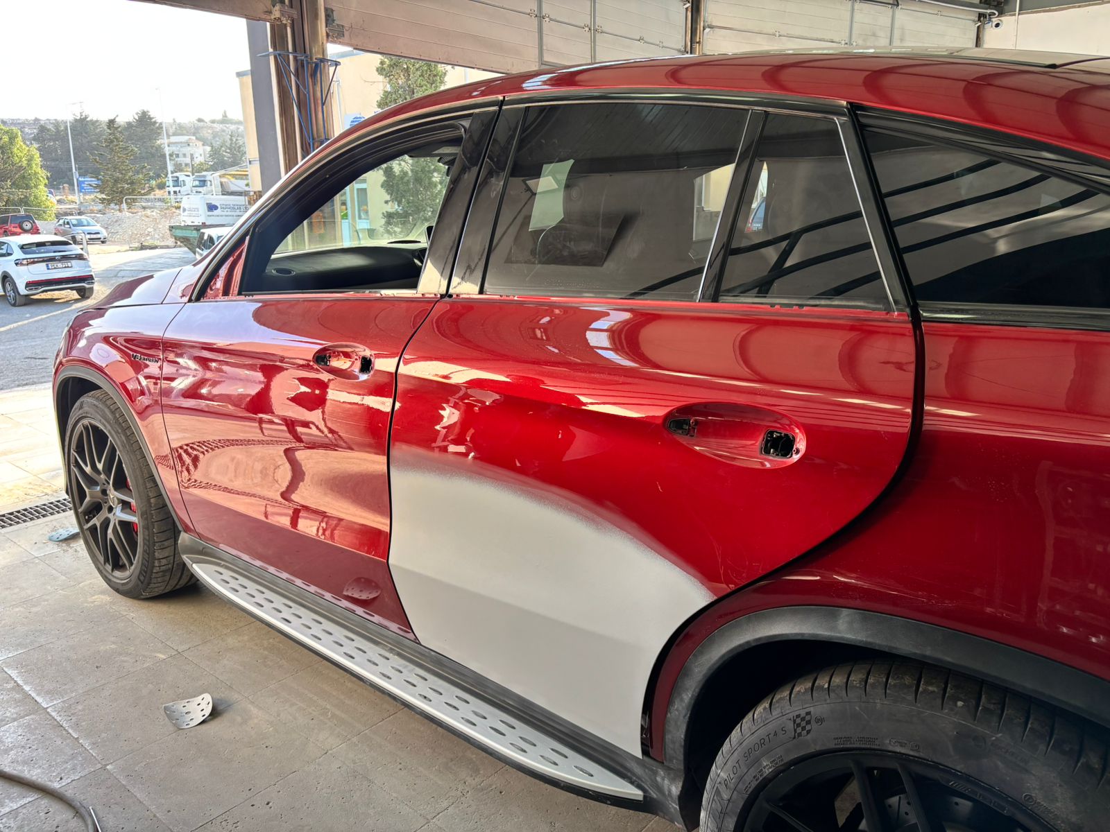 Mercedes-AMG GLE 63 before repair